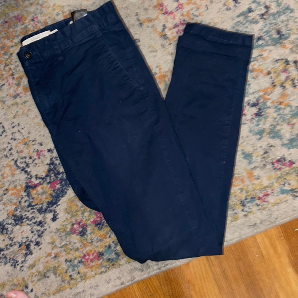 HM Navy Chinos